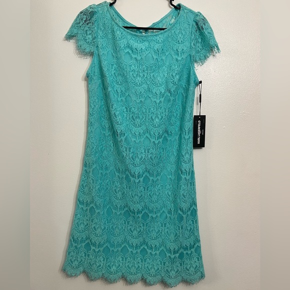 NWT KARL LAGERFELD size 2 MINT dress - Picture 1 of 5